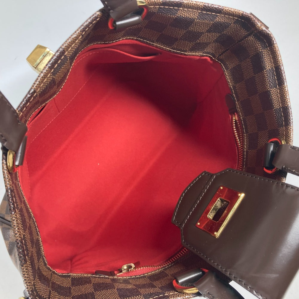 LOUIS VUITTON N41177 ダミエ カバ・ローズベリー ハンドバッグ カバン トートバッグ ダミエキャンバス レディース エベヌ ブラウン