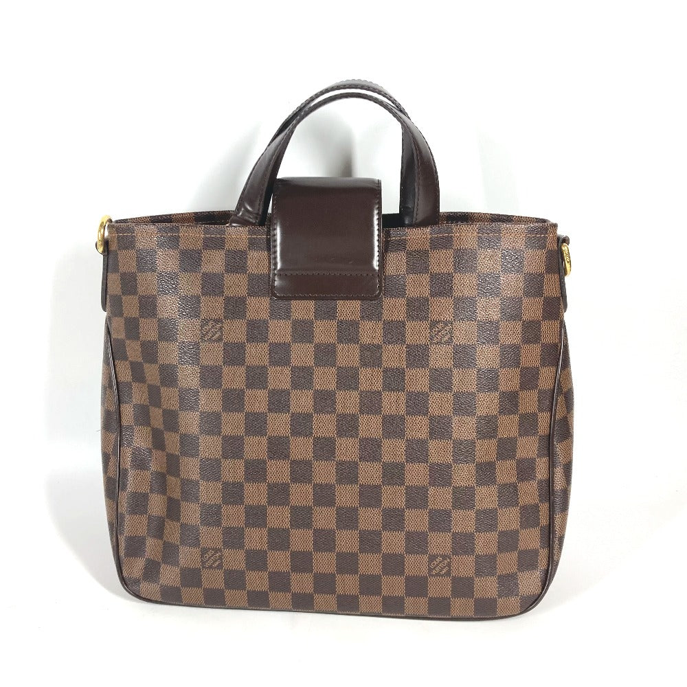 LOUIS VUITTON N41177 ダミエ カバ・ローズベリー ハンドバッグ カバン トートバッグ ダミエキャンバス レディース エベヌ ブラウン