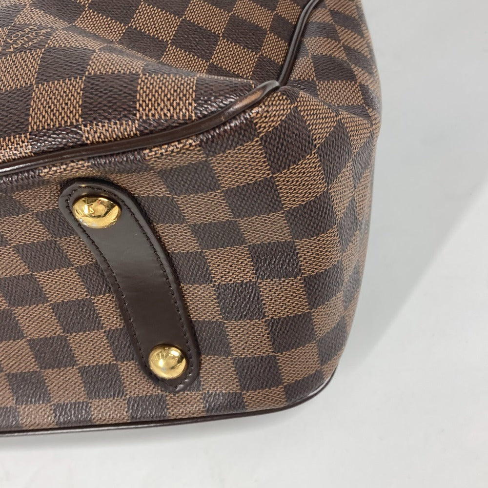 LOUIS VUITTON N41177 ダミエ カバ・ローズベリー ハンドバッグ カバン トートバッグ ダミエキャンバス レディース エベヌ ブラウン