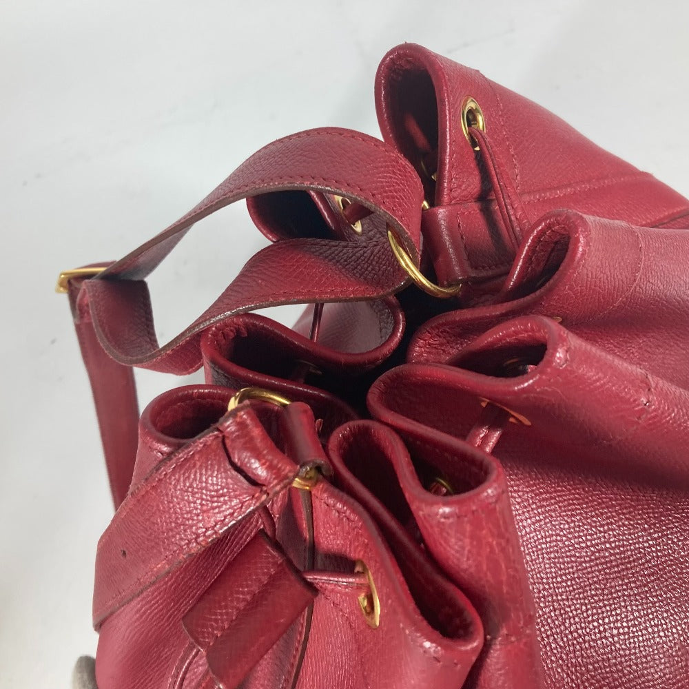 HERMES 斜め掛け マーケットGM カバン 巾着バッグ ショルダーバッグ クシュベル レディース レッド - brandshop-reference