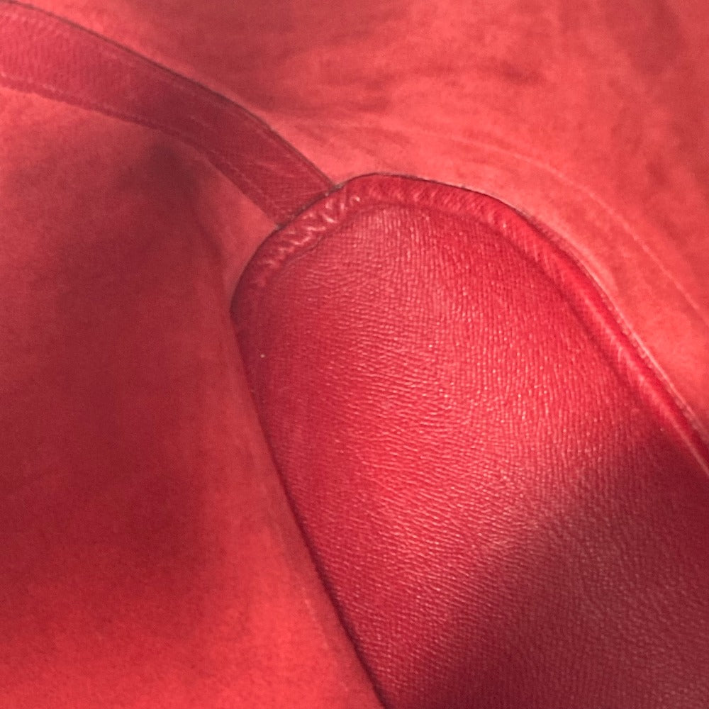 HERMES 斜め掛け マーケットGM カバン 巾着バッグ ショルダーバッグ クシュベル レディース レッド - brandshop-reference