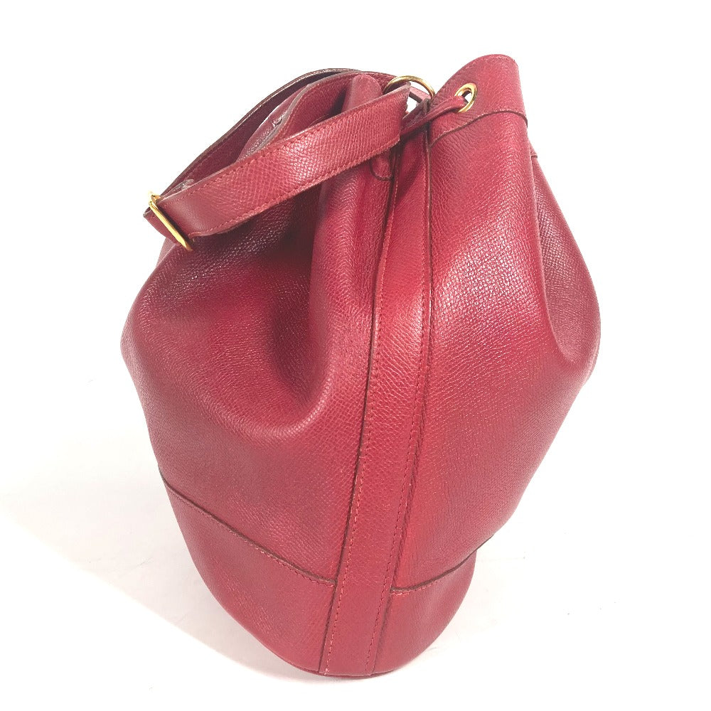 HERMES 斜め掛け マーケットGM カバン 巾着バッグ ショルダーバッグ クシュベル レディース レッド - brandshop-reference
