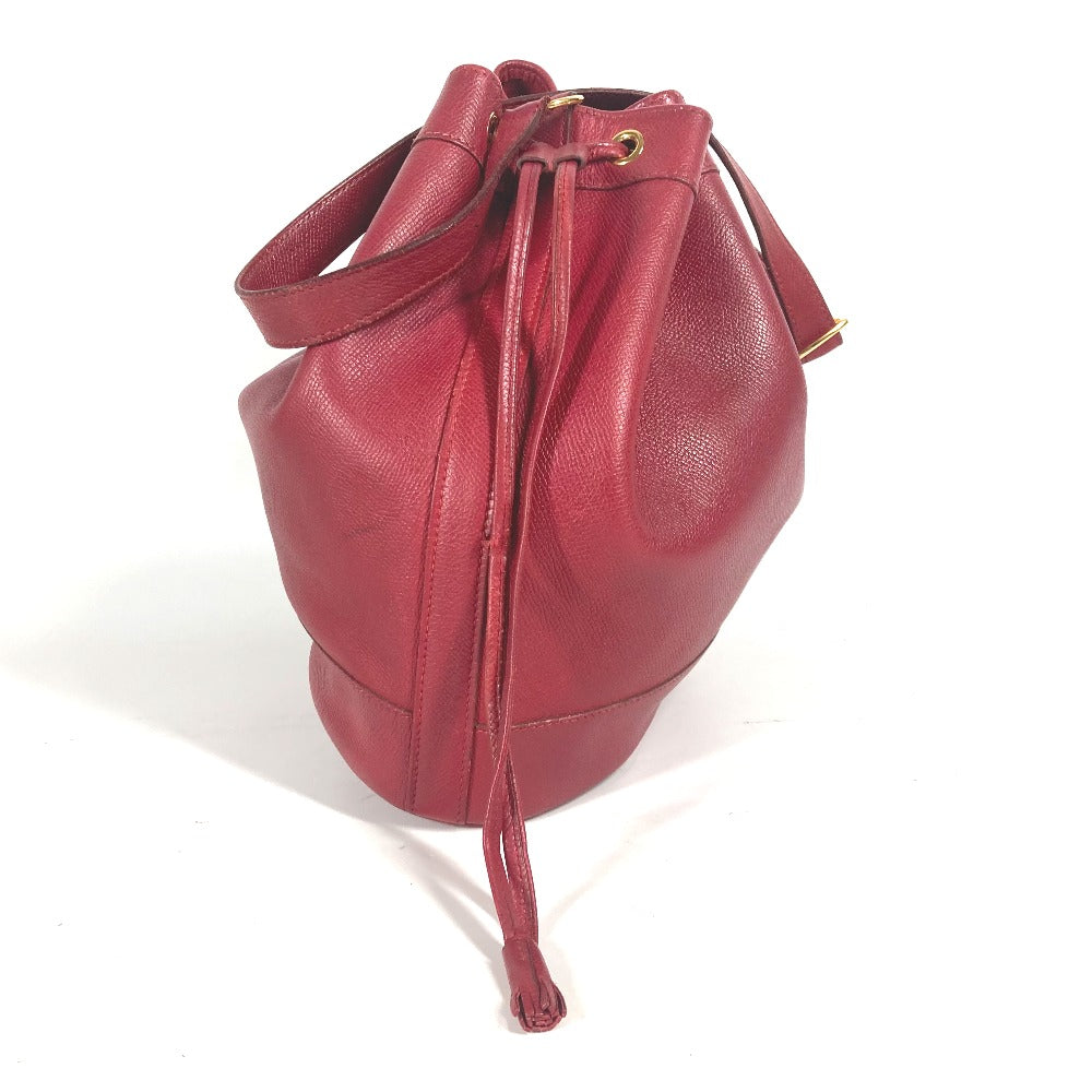 HERMES 斜め掛け マーケットGM カバン 巾着バッグ ショルダーバッグ クシュベル レディース レッド - brandshop-reference