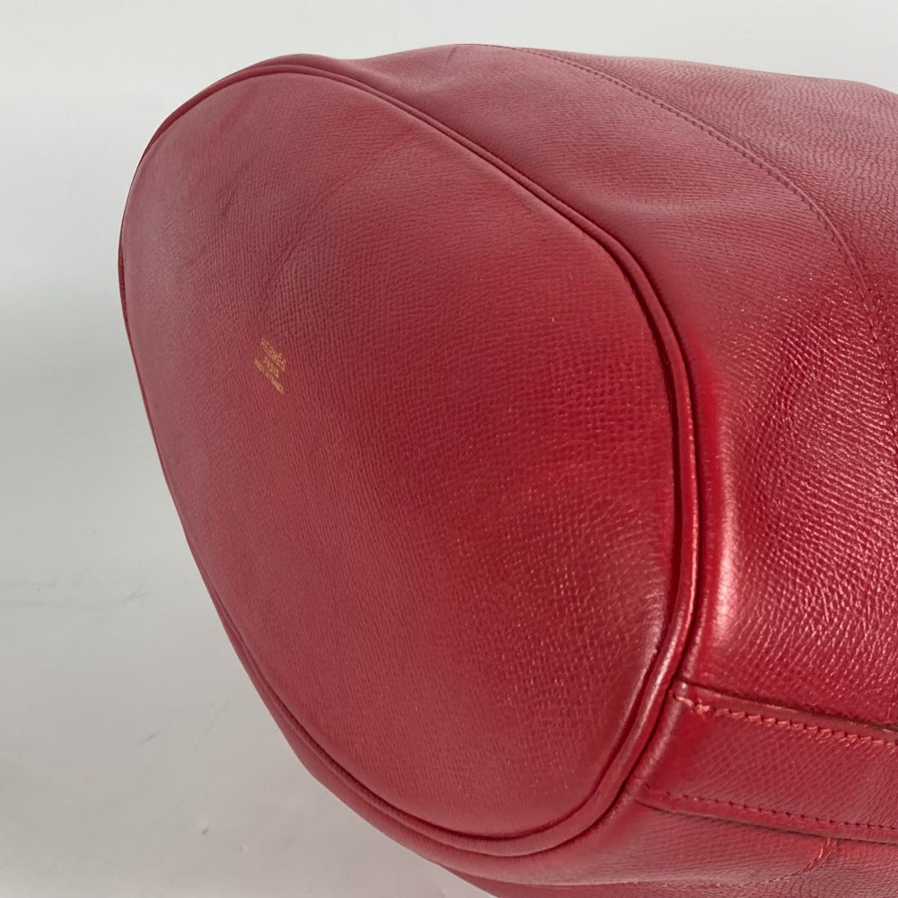 HERMES 斜め掛け マーケットGM カバン 巾着バッグ ショルダーバッグ クシュベル レディース レッド - brandshop-reference