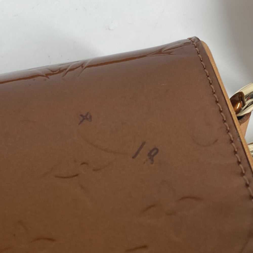 LOUIS VUITTON M91107 モノグラムヴェルニ クリスティGM カバン 斜め掛け ポシェット ショルダーバッグ モノグラムヴェルニキャンバス レディース ブロンズ ブラウン - brandshop-reference