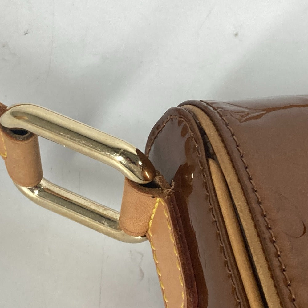 LOUIS VUITTON M91107 モノグラムヴェルニ クリスティGM カバン 斜め掛け ポシェット ショルダーバッグ モノグラムヴェルニキャンバス レディース ブロンズ ブラウン - brandshop-reference