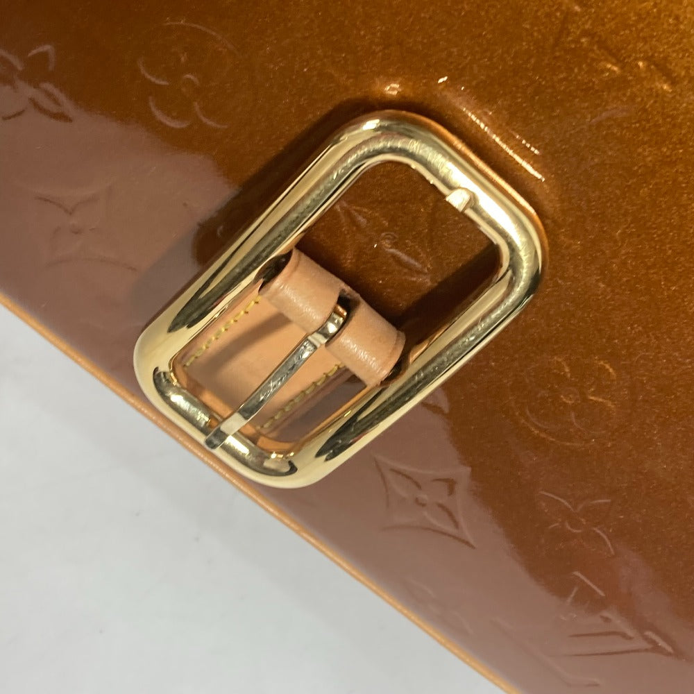 LOUIS VUITTON M91107 モノグラムヴェルニ クリスティGM カバン 斜め掛け ポシェット ショルダーバッグ モノグラムヴェルニキャンバス レディース ブロンズ ブラウン - brandshop-reference