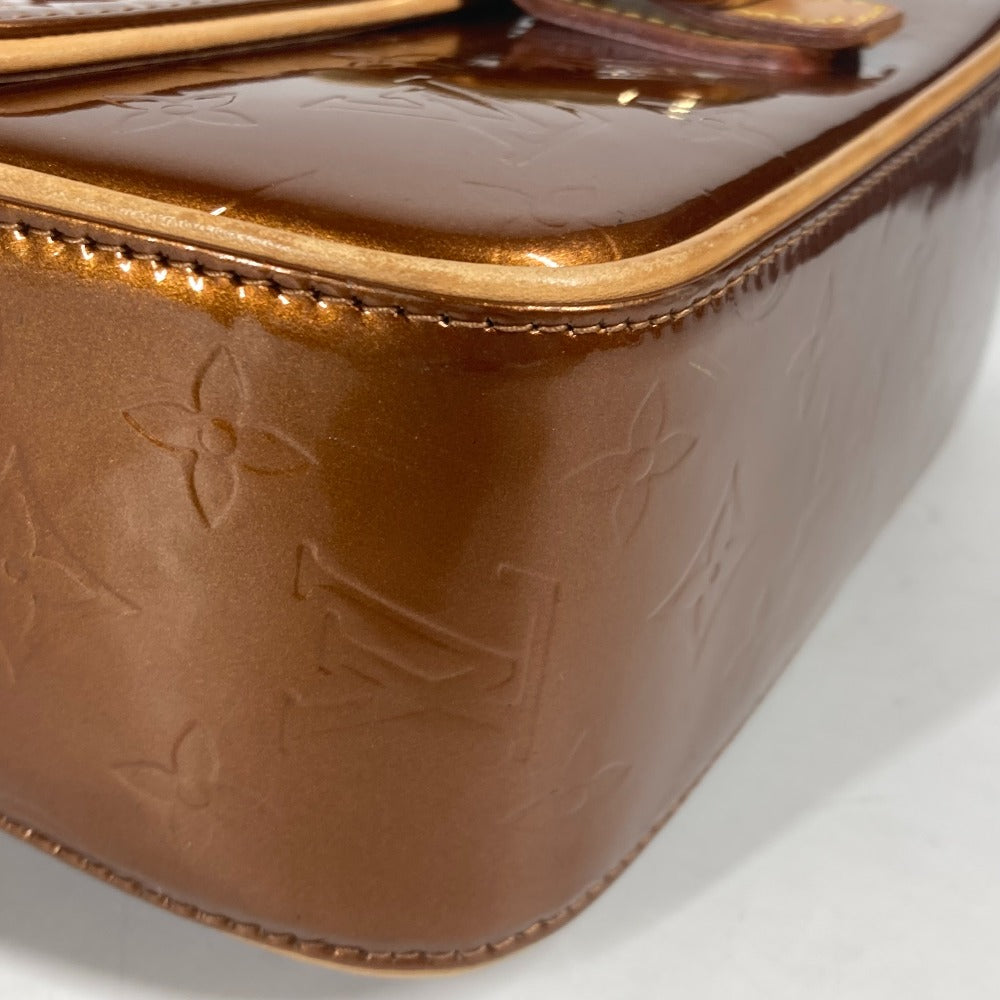LOUIS VUITTON M91107 モノグラムヴェルニ クリスティGM カバン 斜め掛け ポシェット ショルダーバッグ モノグラムヴェルニキャンバス レディース ブロンズ ブラウン - brandshop-reference