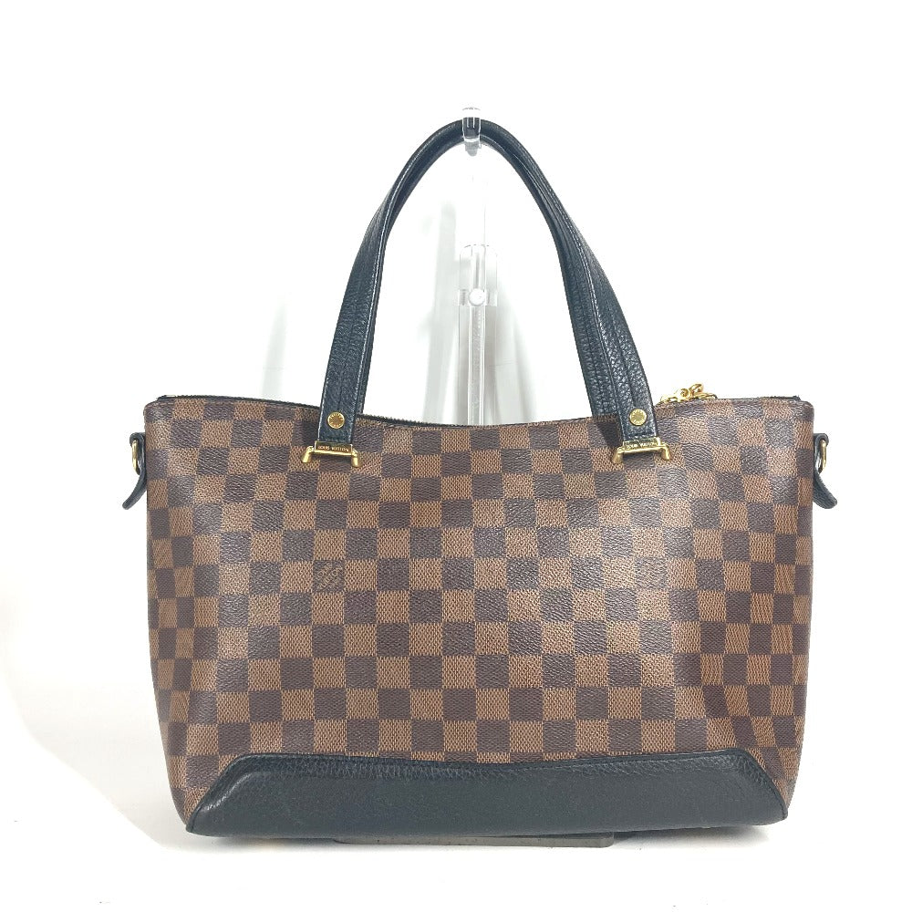 LOUIS VUITTON N41014 ダミエ ハイドパーク カバン トートバッグ 肩掛け ショルダーバッグ ダミエキャンバス レディース ノワール ブラック - brandshop-reference
