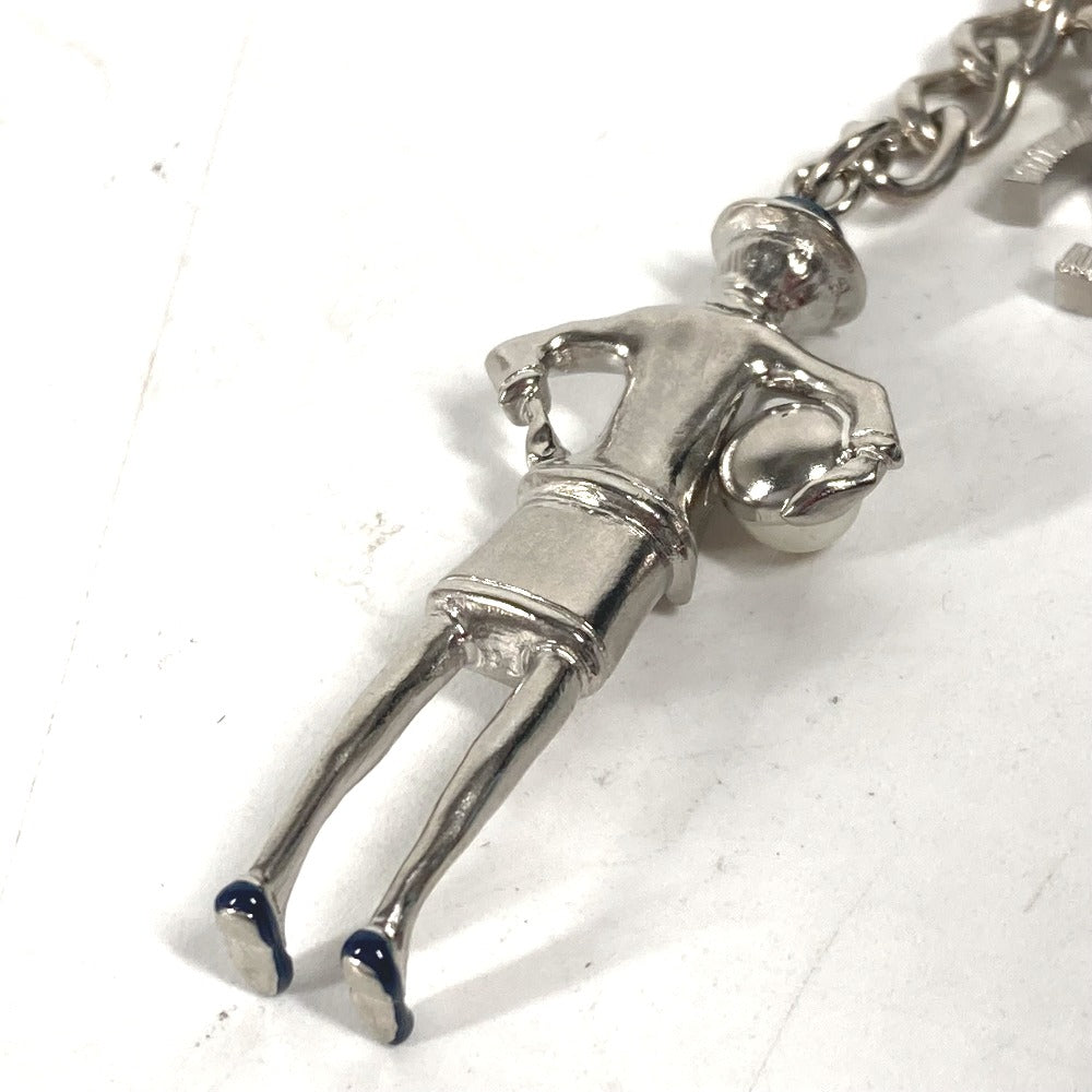 CHANEL CC ココマーク ココドール ココシャネル カメリア フェイクパール バッグチャーム キーリング ネックレス ペンダントトップ キーホルダー メタル レディース シルバー - brandshop-reference