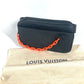 LOUIS VUITTON M53550 ボディバッグ カバン ポシェット ヴォルガ クラッチバッグ カバン チェーン ウエストバッグ レザー メンズ ブラック - brandshop-reference