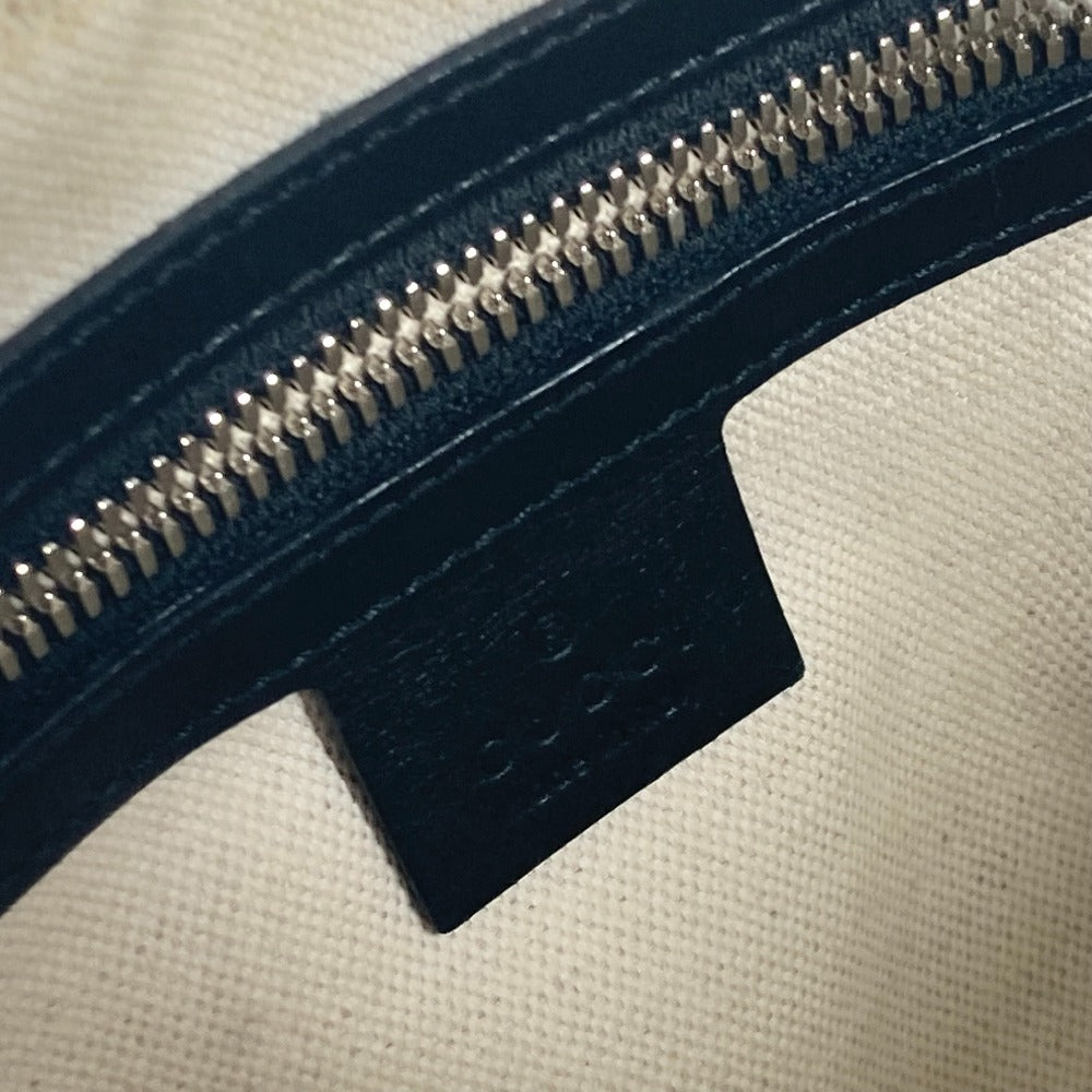 GUCCI 626363 ポシェット GG エンボス ロゴ 斜め掛け カバン ショルダーバッグ レザー ユニセックス ブラック