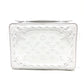 LOUIS VUITTON M21833 LVオーナメント ソフトトランク 斜め掛け カバン ボックスバッグ 2WAYバッグ ハンドバッグ ショルダーバッグ レザー ユニセックス ホワイト