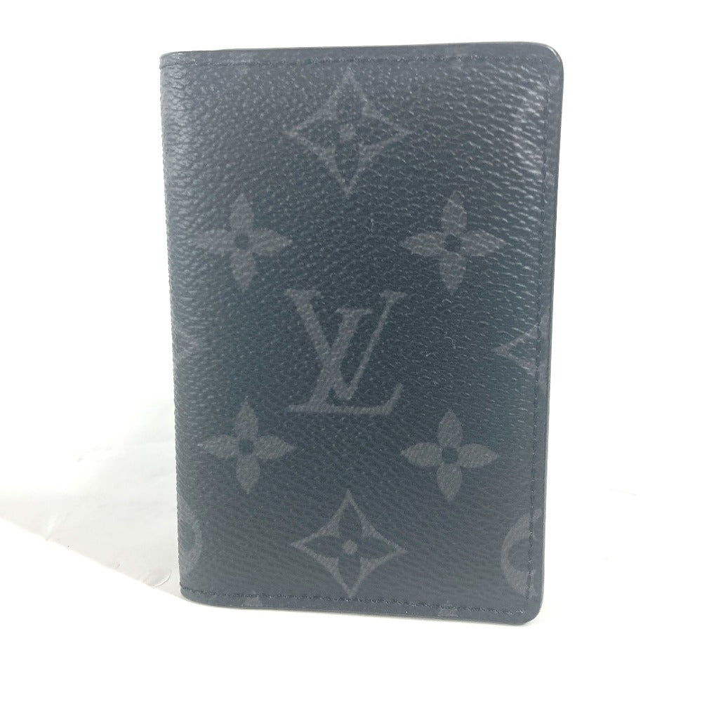 LOUIS VUITTON M61696 モノグラムエクリプス カードケース オーガナイザー・ドゥ ポッシュ 名刺入れ パスケース 2つ折り カードケース モノグラムエクリプスキャンバス ユニセックス ブラック - brandshop-reference