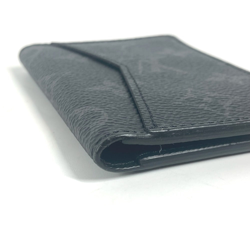 LOUIS VUITTON M61696 モノグラムエクリプス カードケース オーガナイザー・ドゥ ポッシュ 名刺入れ パスケース 2つ折り カードケース モノグラムエクリプスキャンバス ユニセックス ブラック - brandshop-reference