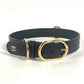 GUCCI 695256 GG ラージ/エクストララージ ペット カラー ドッグ 犬 わんちゃん アクセサリー 首輪 レザー ユニセックス ブラック - brandshop-reference