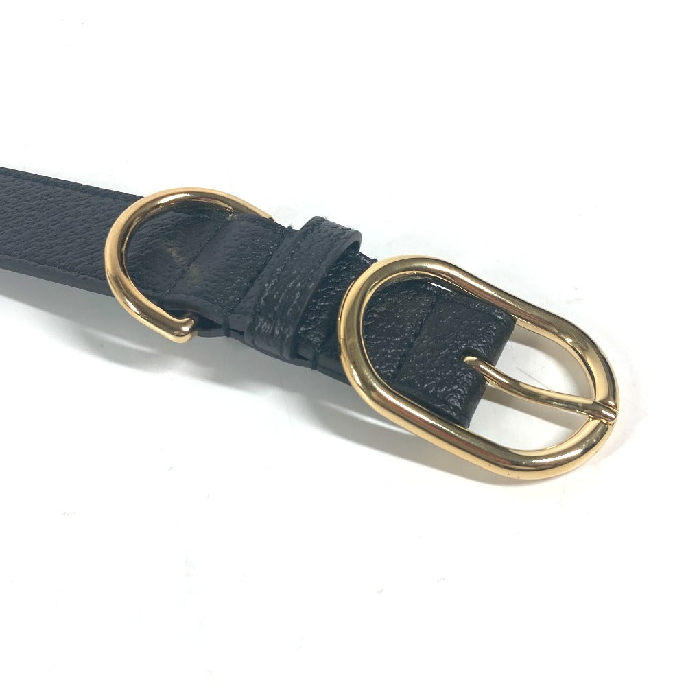 GUCCI 695256 GG ラージ/エクストララージ ペット カラー ドッグ 犬 わんちゃん アクセサリー 首輪 レザー ユニセックス ブラック - brandshop-reference