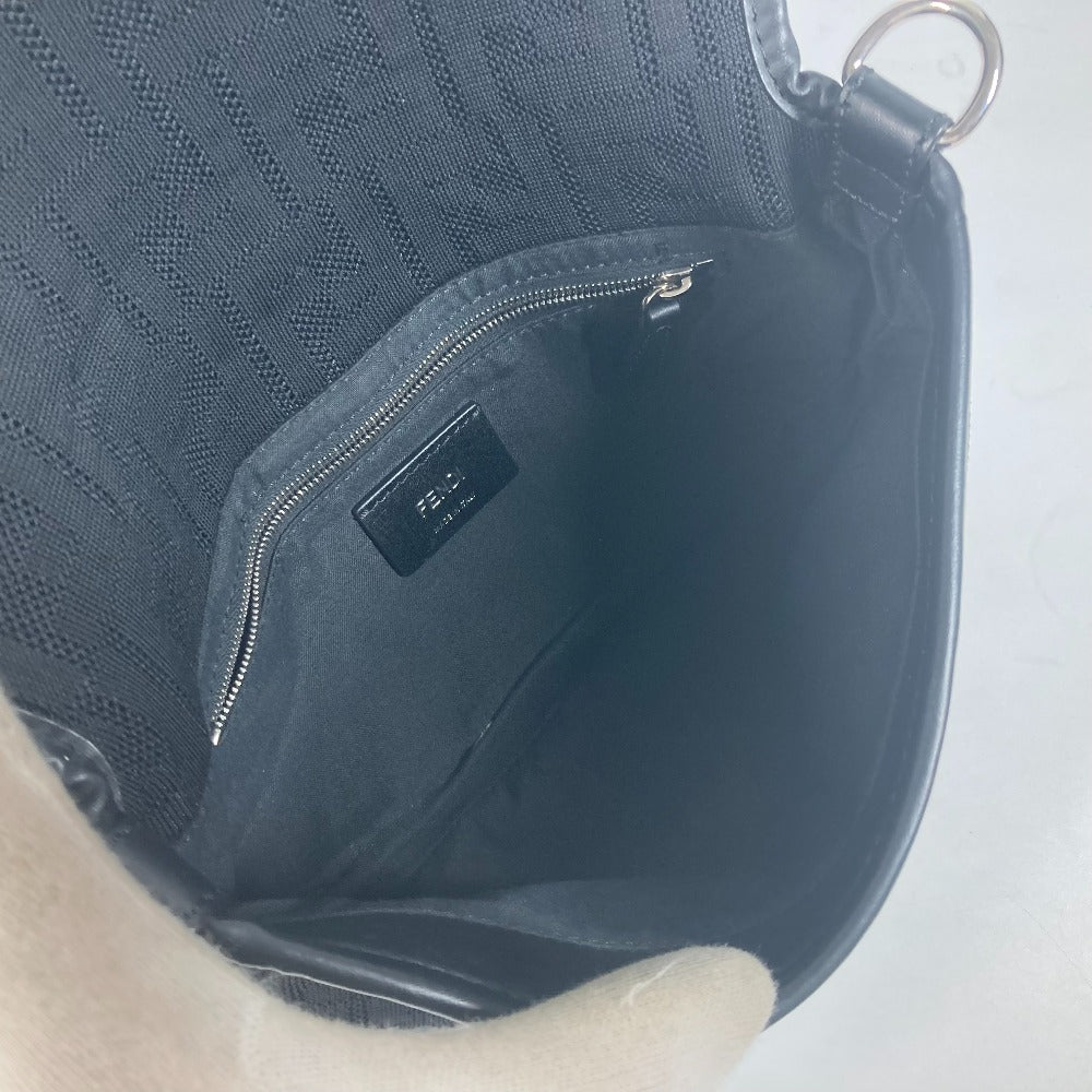 FENDI 7VA472 メッシュ マンマバケット 2WAYバッグ カバン ショルダーバッグ ショルダーバッグ メッシュ メンズ ブラック - brandshop-reference
