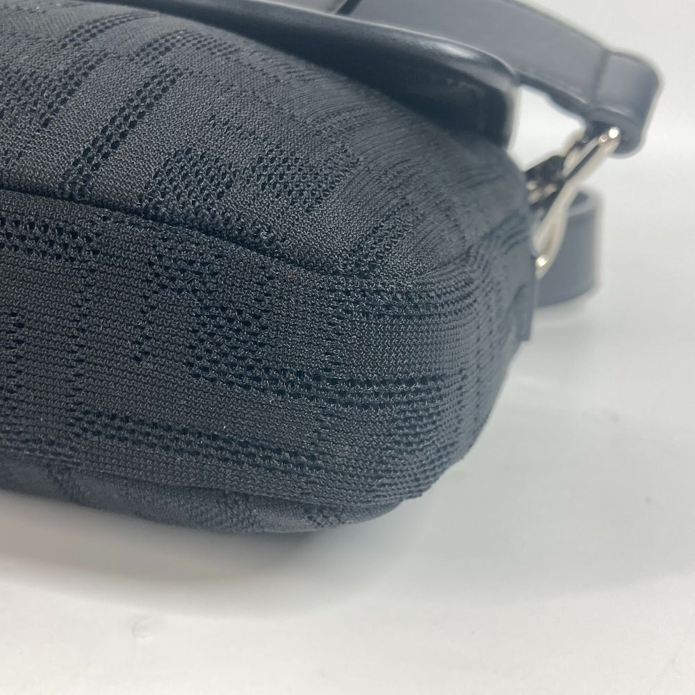 FENDI 7VA472 メッシュ マンマバケット 2WAYバッグ カバン ショルダーバッグ ショルダーバッグ メッシュ メンズ ブラック - brandshop-reference