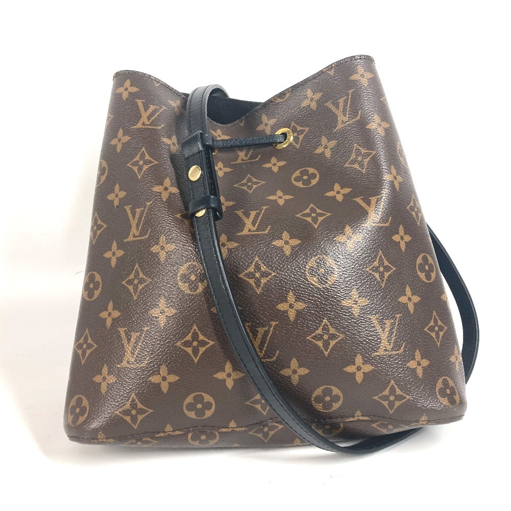 LOUIS VUITTON M44020 モノグラム ネオノエ カバン 斜め掛け 2WAYバッグ 巾着バッグ ショルダーバッグ モノグラムキャンバス レディース ノワール ブラック - brandshop-reference