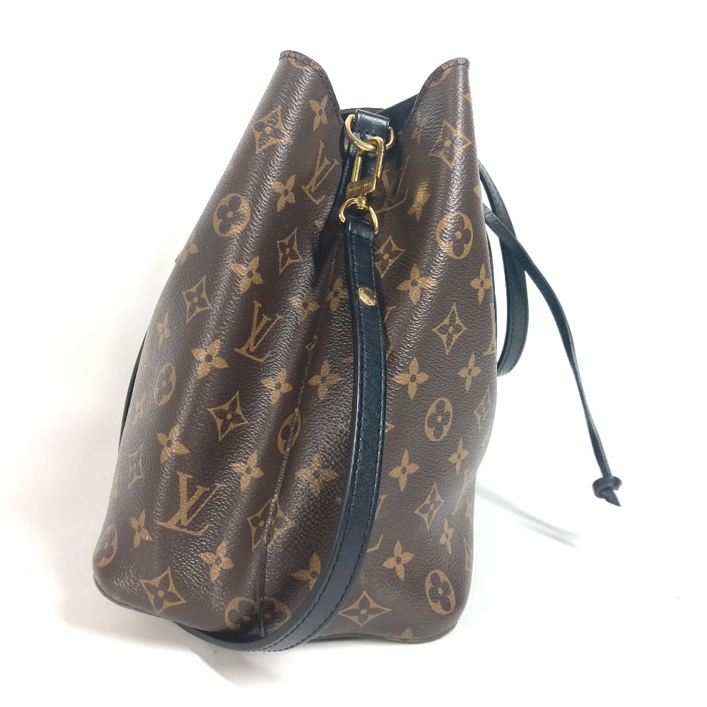 LOUIS VUITTON M44020 モノグラム ネオノエ カバン 斜め掛け 2WAYバッグ 巾着バッグ ショルダーバッグ モノグラムキャンバス レディース ノワール ブラック - brandshop-reference