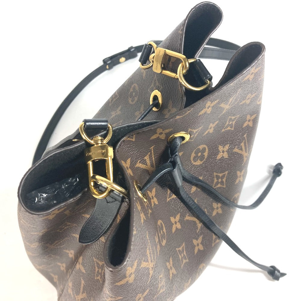 LOUIS VUITTON M44020 モノグラム ネオノエ カバン 斜め掛け 2WAYバッグ 巾着バッグ ショルダーバッグ モノグラムキャンバス レディース ノワール ブラック - brandshop-reference