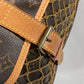 LOUIS VUITTON M40116 モノグラム コンゴMM カバン 斜め掛け メッセンジャーバッグ ポーチ付き ネット ショルダーバッグ モノグラムキャンバス ユニセックス ブラウン - brandshop-reference