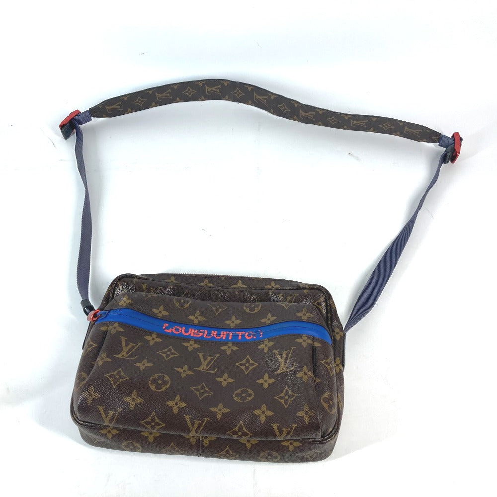 LOUIS VUITTON M43828 モノグラム キムジョーンズ パシフィック・バムバッグ カバン ショルダーバッグ ウエストポーチ ベルトバッグ クロス ボディバッグ モノグラムキャンバス メンズ ブラウン - brandshop-reference