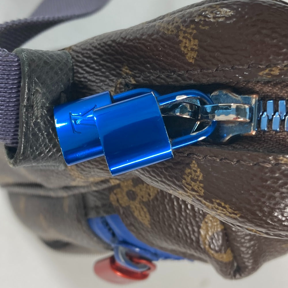 LOUIS VUITTON M43828 モノグラム キムジョーンズ パシフィック・バムバッグ カバン ショルダーバッグ ウエストポーチ ベルトバッグ クロス ボディバッグ モノグラムキャンバス メンズ ブラウン - brandshop-reference