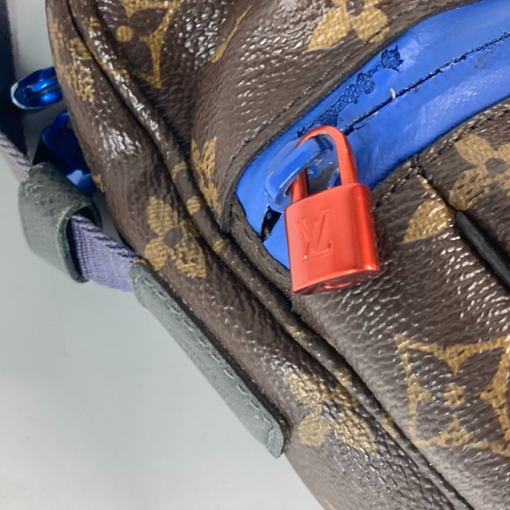 LOUIS VUITTON M43828 モノグラム キムジョーンズ パシフィック・バムバッグ カバン ショルダーバッグ ウエストポーチ ベルトバッグ クロス ボディバッグ モノグラムキャンバス メンズ ブラウン - brandshop-reference