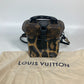 LOUIS VUITTON M43001 モノグラムリバース レオパード カメラボックス 2WAYバッグ ショルダーバッグ バニティバッグ バニティバッグ キャンバス レディース ブラウン