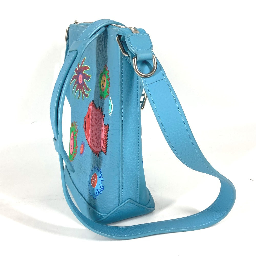 LOUIS VUITTON M21716 LV×YK モノグラムトリヨン ホーボー クルーザー アップリケ カバン 斜め掛け ポシェット ショルダーバッグ トリヨンレザー ユニセックス ブルー - brandshop-reference