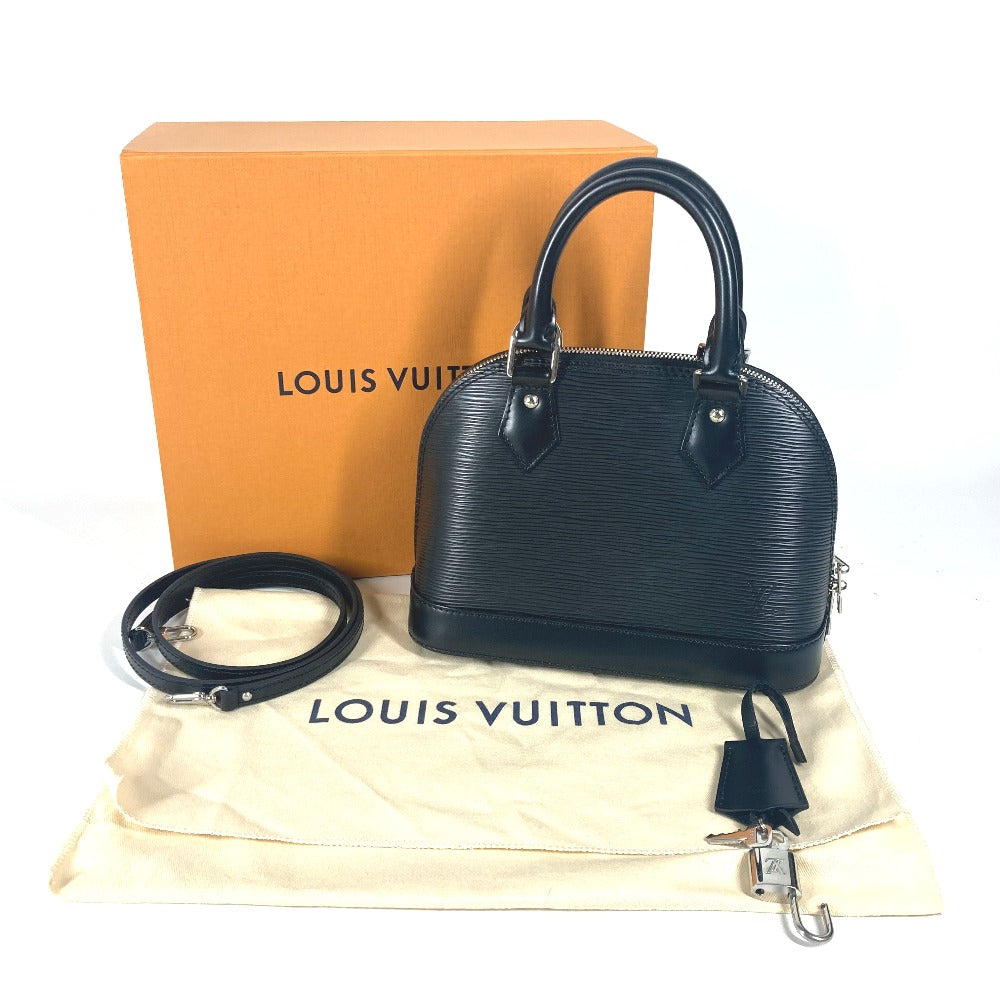 LOUIS VUITTON M81945 エピ ナノ・アルマ 2WAYバッグ ハンドバッグ 斜め掛け カバン ショルダーバッグ エピレザー レディース ノワール ブラック - brandshop-reference