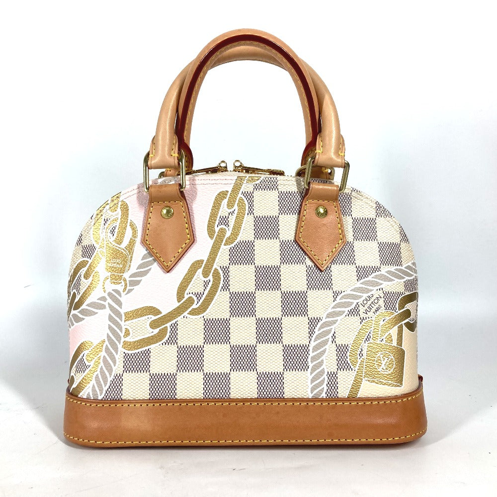 LOUIS VUITTON N40472 ダミエアズール ノーティカルコレクション アルマBB 2WAYバッグ ショルダーバッグ 斜め掛け ハンドバッグ ダミエアズールキャンバス レディース ホワイト - brandshop-reference