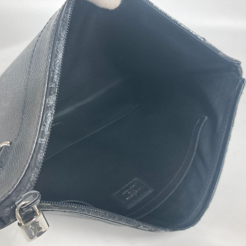 LOUIS VUITTON M30086 タイガ ポシェット アポロ ポーチ カバン セカンドバッグ クラッチバッグ タイガレザー メンズ アルドワーズ ブラック - brandshop-reference