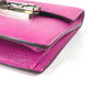 HERMES Veru Bag Pouch Clutch Bag Chevre Women's Rose Purple Purple