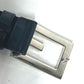GUCCI 550106 Sequined GG Logo Crystal Trouser Belt Leather Belt Women's Black