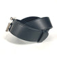 GUCCI 550106 Sequined GG Logo Crystal Trouser Belt Leather Belt Women's Black