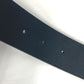 GUCCI 550106 Sequined GG Logo Crystal Trouser Belt Leather Belt Women's Black