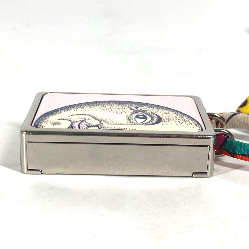 HERMES ボワット・ア・レーブ ムーンモチーフ 月 ピルケース アクセサリー ネックレス メタル レディース シルバー