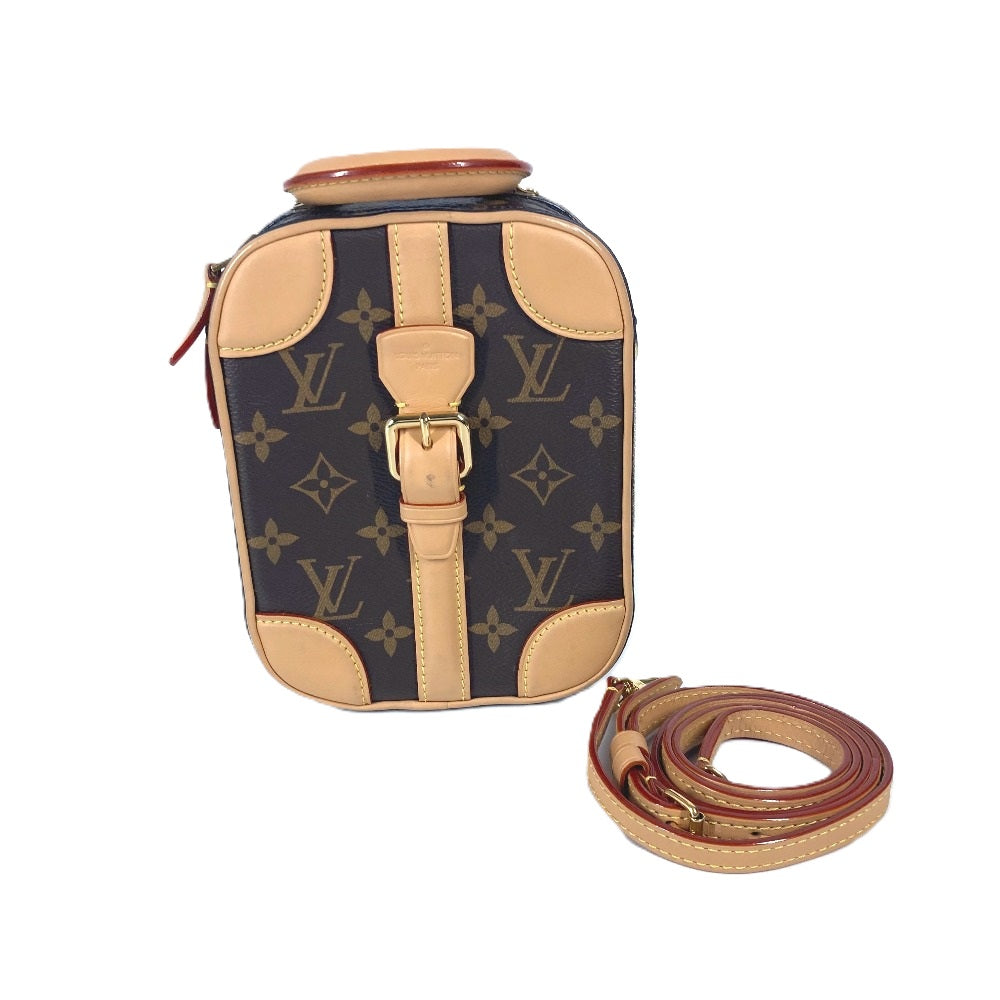 LOUIS VUITTON M68623 モノグラム ヴァリゼット・ヴェルティカル 斜め掛け カバン ポシェット ハンドバッグ 2WAYバッグ ショルダーバッグ モノグラムキャンバス ユニセックス ブラウン