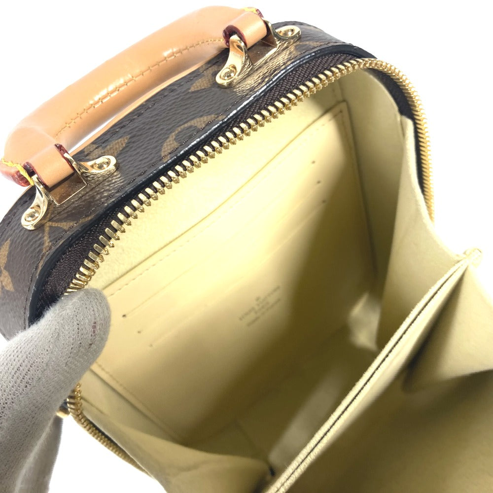 LOUIS VUITTON M68623 モノグラム ヴァリゼット・ヴェルティカル 斜め掛け カバン ポシェット ハンドバッグ 2WAYバッグ ショルダーバッグ モノグラムキャンバス ユニセックス ブラウン