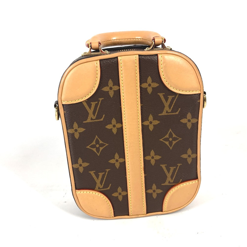 LOUIS VUITTON M68623 モノグラム ヴァリゼット・ヴェルティカル 斜め掛け カバン ポシェット ハンドバッグ 2WAYバッグ ショルダーバッグ モノグラムキャンバス ユニセックス ブラウン