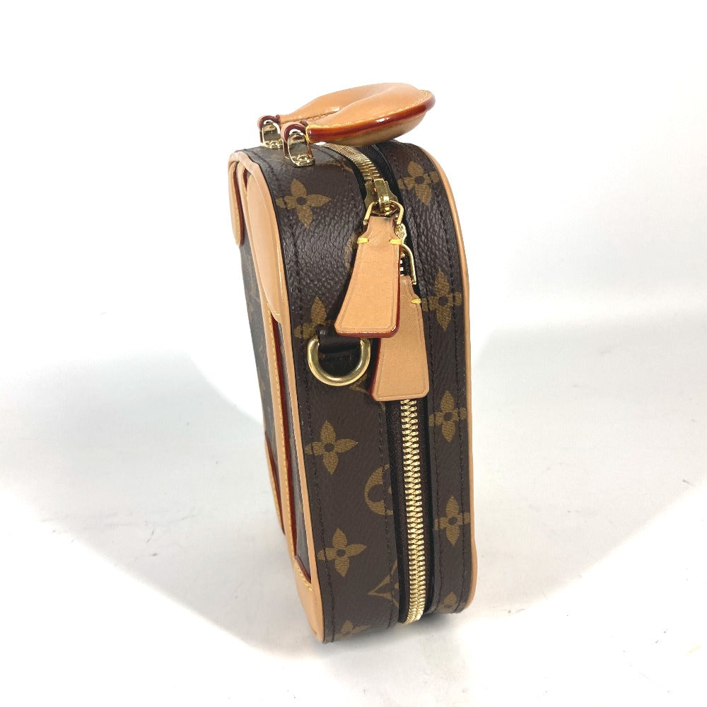 LOUIS VUITTON M68623 モノグラム ヴァリゼット・ヴェルティカル 斜め掛け カバン ポシェット ハンドバッグ 2WAYバッグ ショルダーバッグ モノグラムキャンバス ユニセックス ブラウン