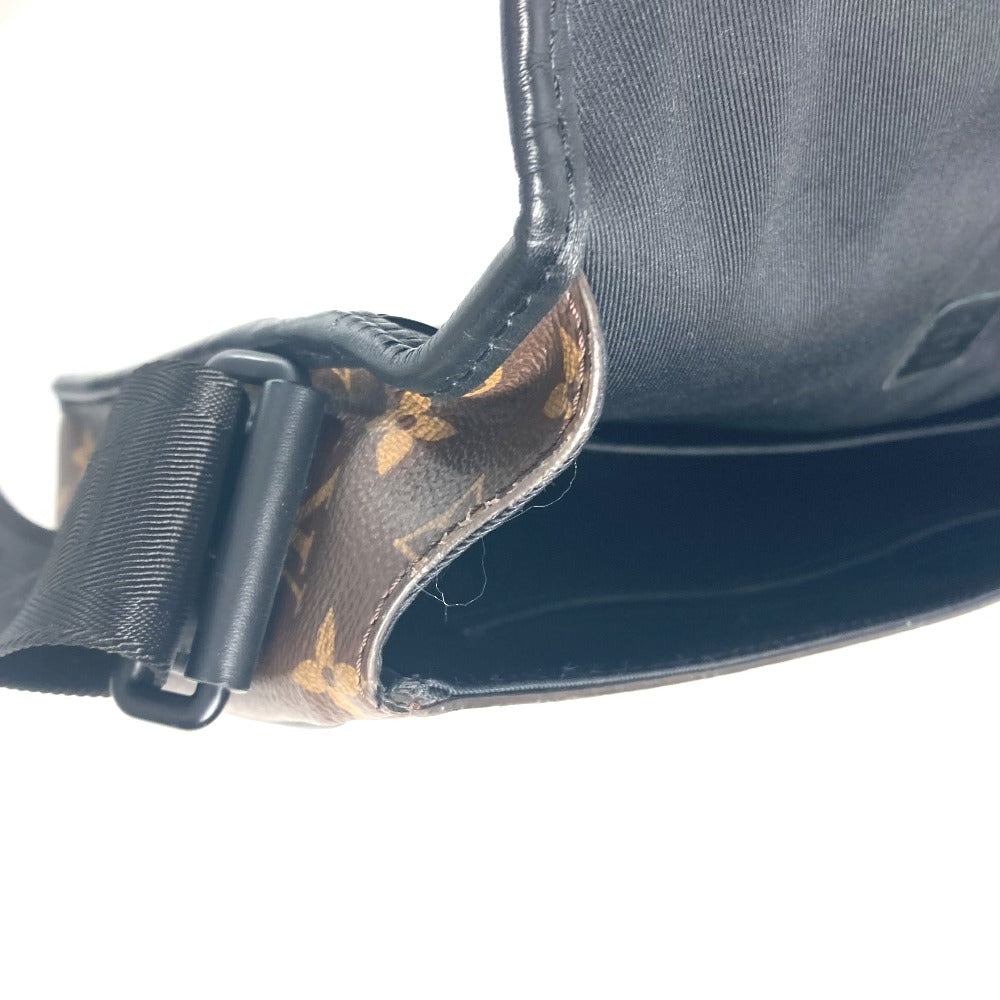 LOUIS VUITTON M46328 モノグラムマカサー アーチメッセンジャー 斜め掛け カバン フラップ ショルダーバッグ モノグラムマカサーキャンバス メンズ ブラウン
