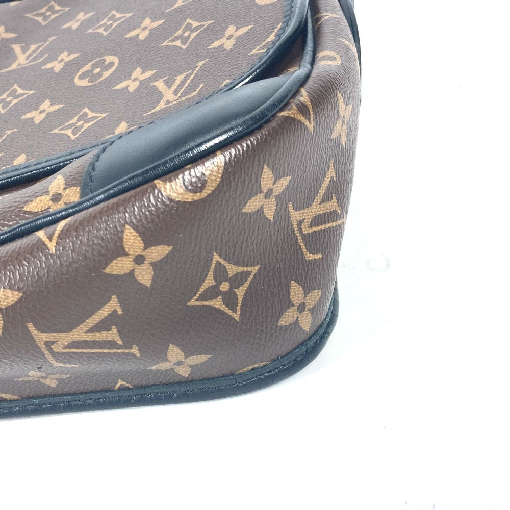 LOUIS VUITTON M46328 モノグラムマカサー アーチメッセンジャー 斜め掛け カバン フラップ ショルダーバッグ モノグラムマカサーキャンバス メンズ ブラウン