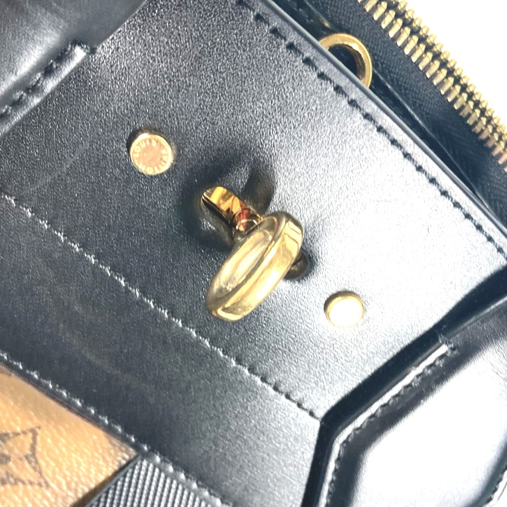LOUIS VUITTON M53252 モノグラムリバース シティスティーマーPM 2WAYバッグ カバン 斜め掛け ハンドバッグ ショルダーバッグ レザー レディース ブラウン