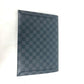 LOUIS VUITTON N60255 ダミエグラフィット アルファ トリプルポーチ カバン 3つセット 長財布 カードケース クラッチバッグ ダミエグラフィットキャンバス メンズ ブラック