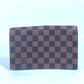 LOUIS VUITTON N60221 ダミエ ポルトフォイユ・ヴァヴァン チェーン チェーンウォレット ショルダーバッグ 斜め掛け 長財布 ダミエキャンバス レディース ノワール ブラウン