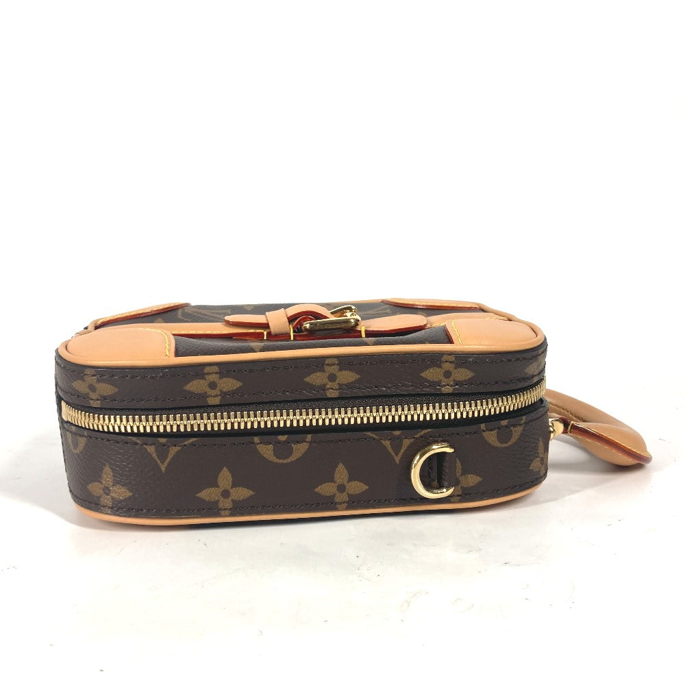 LOUIS VUITTON M68623 モノグラム ヴァリゼット・ヴェルティカル 斜め掛け カバン ポシェット ハンドバッグ 2WAYバッグ ショルダーバッグ モノグラムキャンバス レディース ブラウン